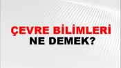Çevre Bilimleri
