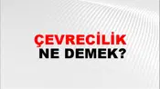 Çevrecilik