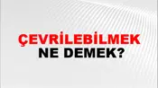 Çevrilebilmek