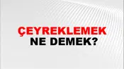 Çeyreklemek