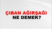 Çıban Ağırşağı