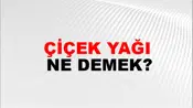 Çiçek Yağı
