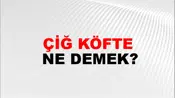 Çiğ Köfte