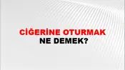 Ciğerine Oturmak
