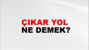 Çıkar Yol