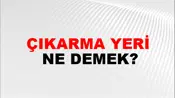 Çıkarma Yeri