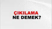 Çıkılama