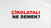 Çikolatalı