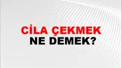 Cila Çekmek