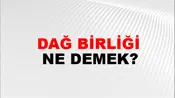 Dağ Birliği