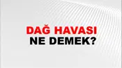 Dağ Havası