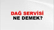Dağ Servisi