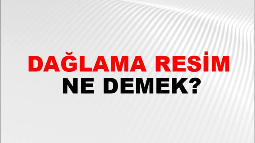 Dağlama Resim Dağlama Resim