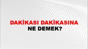 Dakikası Dakikasına