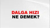 Dalga Hızı