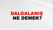 Dalgalanış
