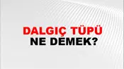 Dalgıç Tüpü