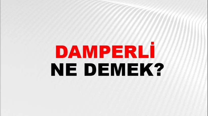 Damperli Damperli