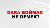Dara Boğmak