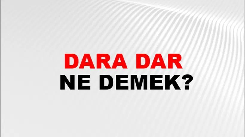 Dara Dar Dara Dar