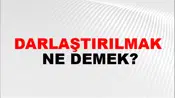 Darlaştırılmak