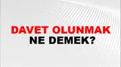 Davet Olunmak