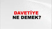 Davetiye