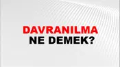 Davranılma