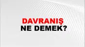 Davranış