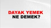 Dayak Yemek