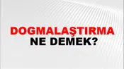 Dogmalaştırma