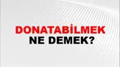 Donatabilmek