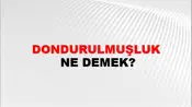 Dondurulmuşluk