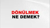 Dönülmek