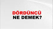 Dördüncü