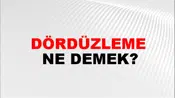 Dördüzleme