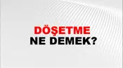 Döşetme