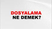 Dosyalama