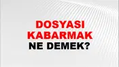Dosyası Kabarmak (Veya kabarık olmak)