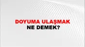 Doyuma Ulaşmak