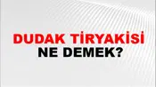 Dudak Tiryakisi