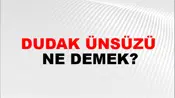 Dudak Ünsüzü