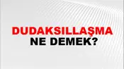 Dudaksıllaşma