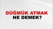 Düğmük Atmak