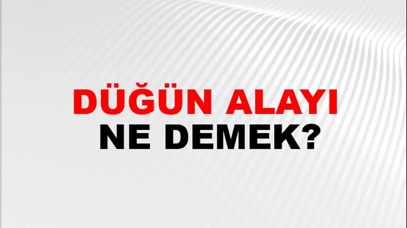 Düğün Alayı Düğün Alayı