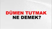 Dümen Tutmak