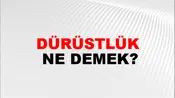Dürüstlük