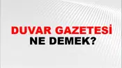 Duvar Gazetesi