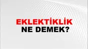 Eklektiklik
