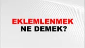 Eklemlenmek